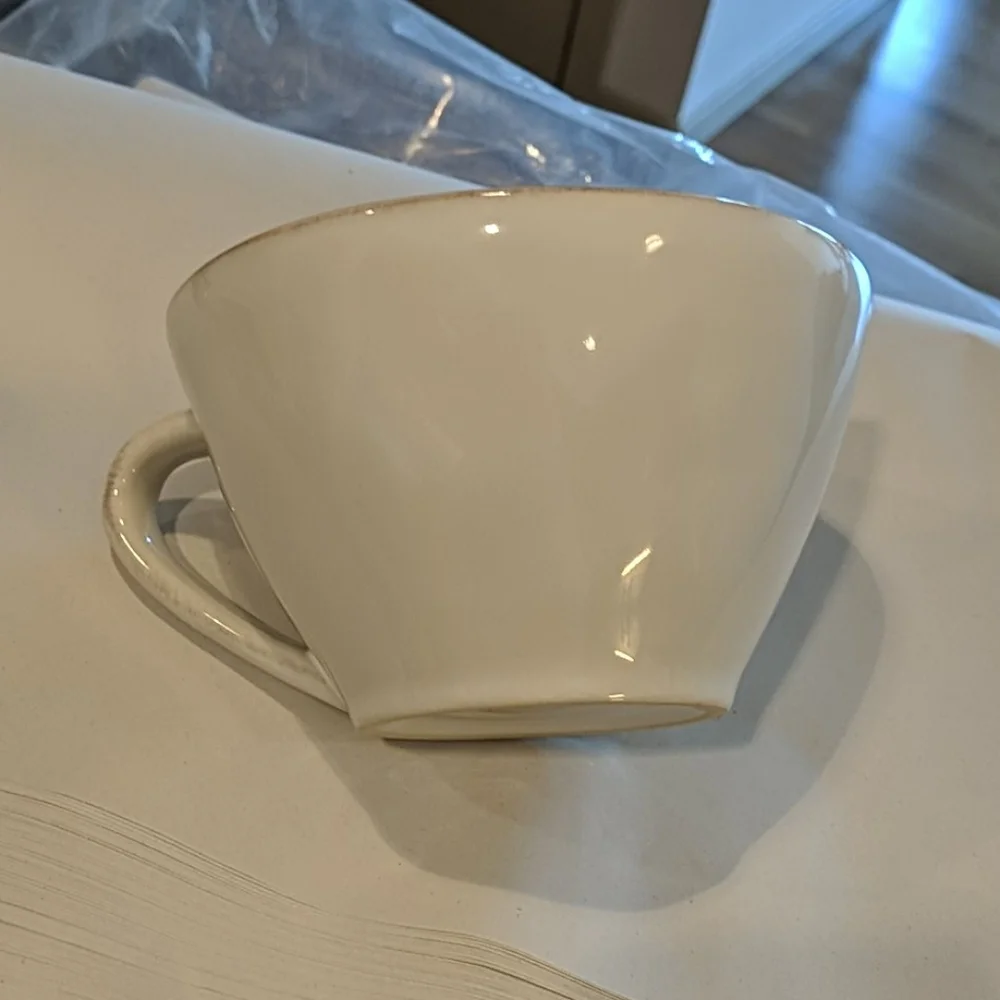NWOT Crate & Barrel Massive Coffee Mug